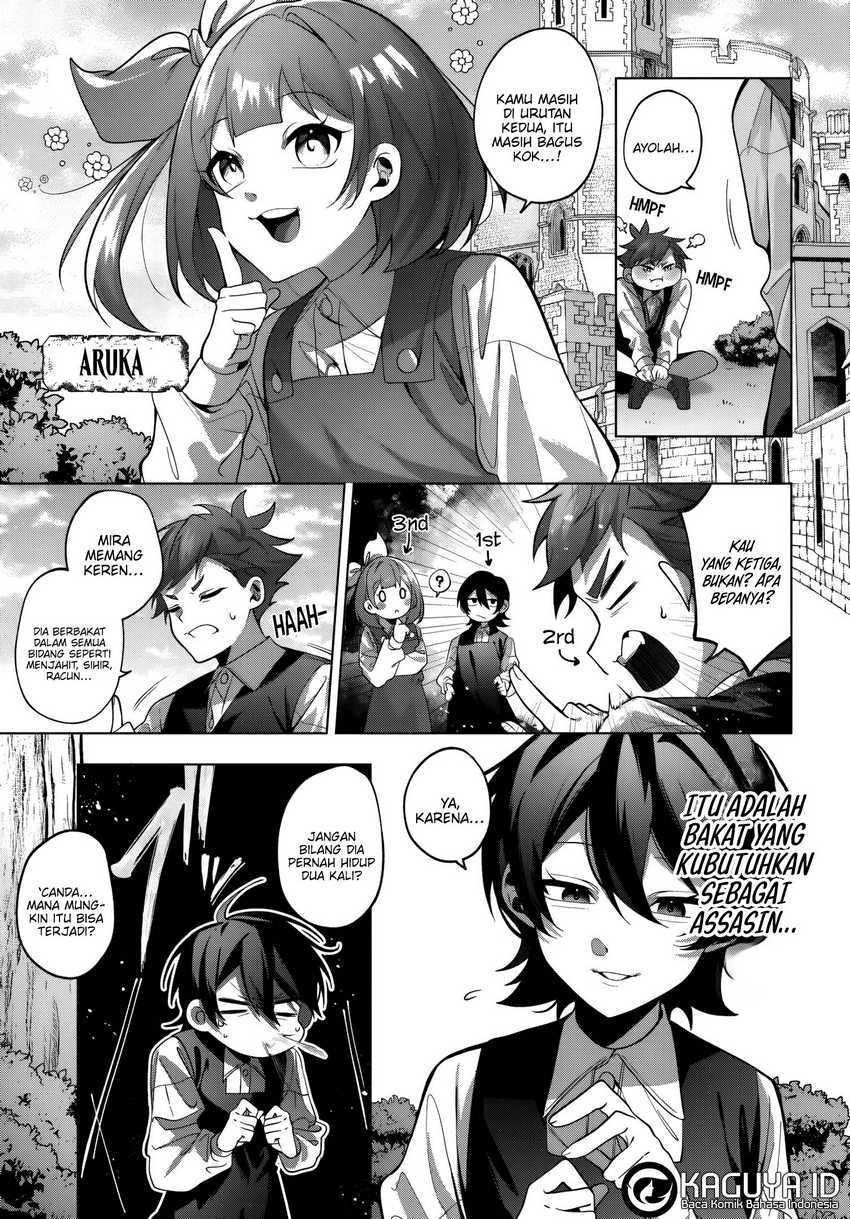 Katsute no Ansatsusha ha Raise de Chigau Ikikata wo Chapter 01.2 Bahasa Indonesia