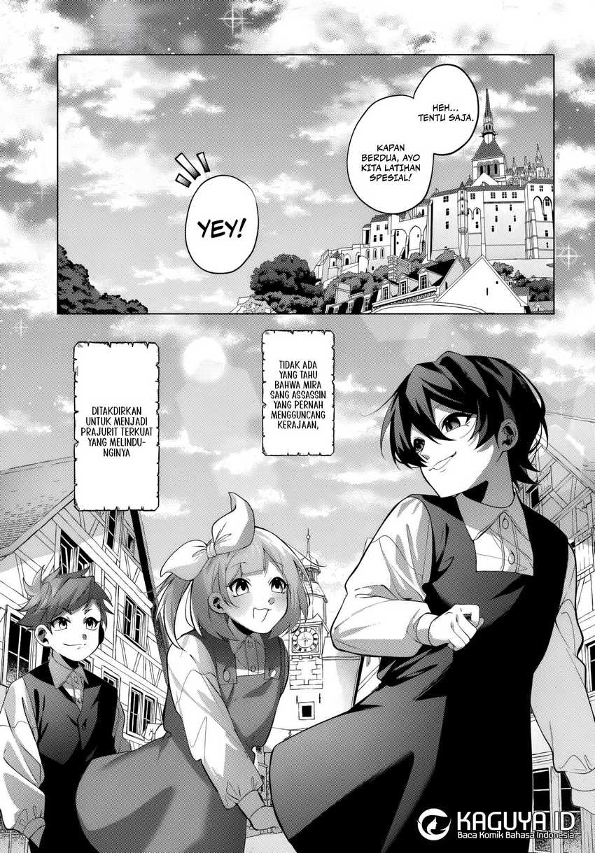 Katsute no Ansatsusha ha Raise de Chigau Ikikata wo Chapter 01.2 Bahasa Indonesia