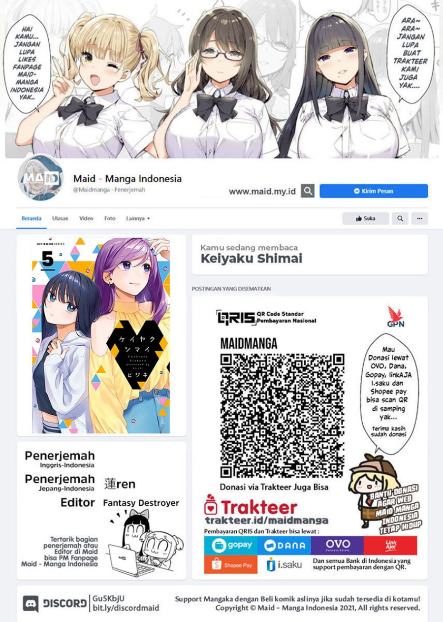 Dilarang COPAS - situs resmi www.mangacanblog.com - Komik keiyaku shimai 026.1 - chapter 26.1 27.1 Indonesia keiyaku shimai 026.1 - chapter 26.1 Terbaru 1|Baca Manga Komik Indonesia|Mangacan
