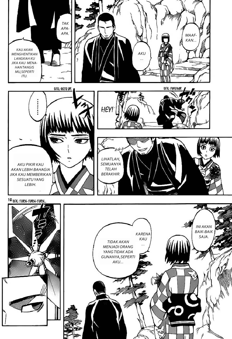 Kekkaishi chapter 319