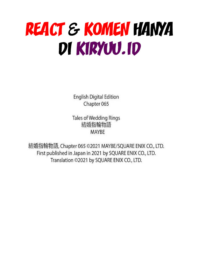 Kekkon Yubiwa Monogatari Chapter 65 Bahasa Indonesia