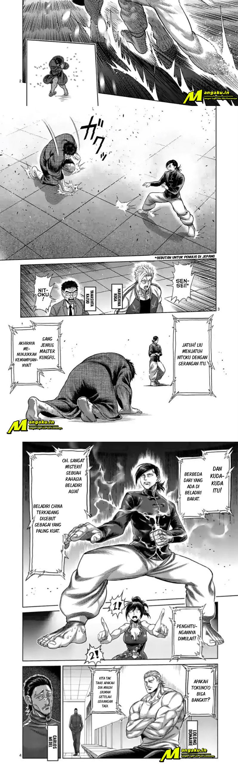 Kengan Omega Chapter 112 Bahasa Indonesia