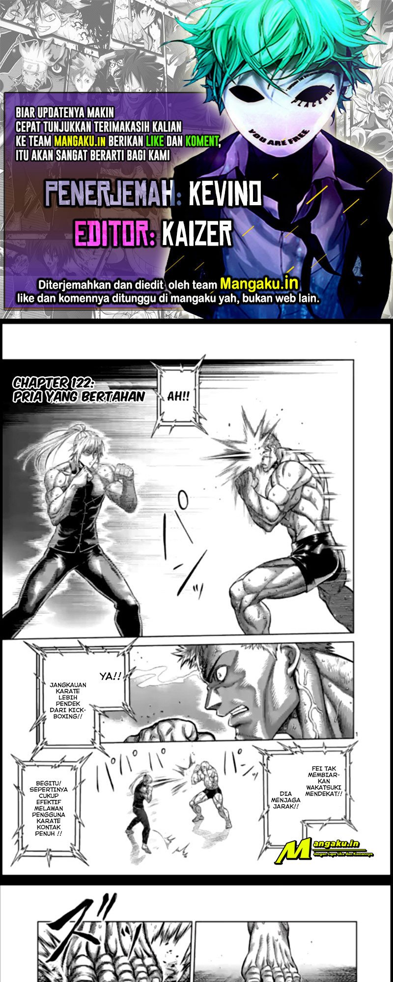 Kengan Omega Chapter 122 Bahasa Indonesia