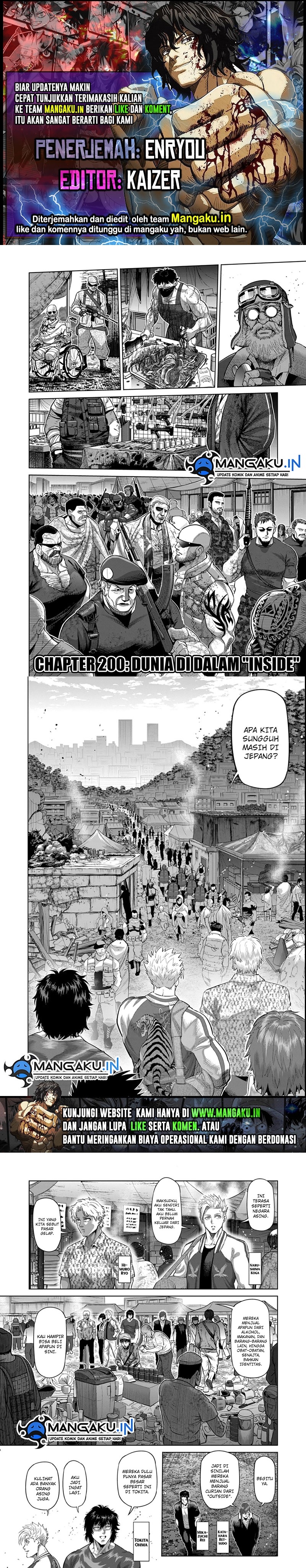 Kengan Omega Chapter 200 Bahasa Indonesia