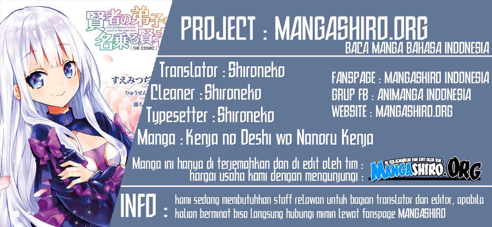 Kenja no Deshi wo Nanoru Kenja The Comic chapter 29