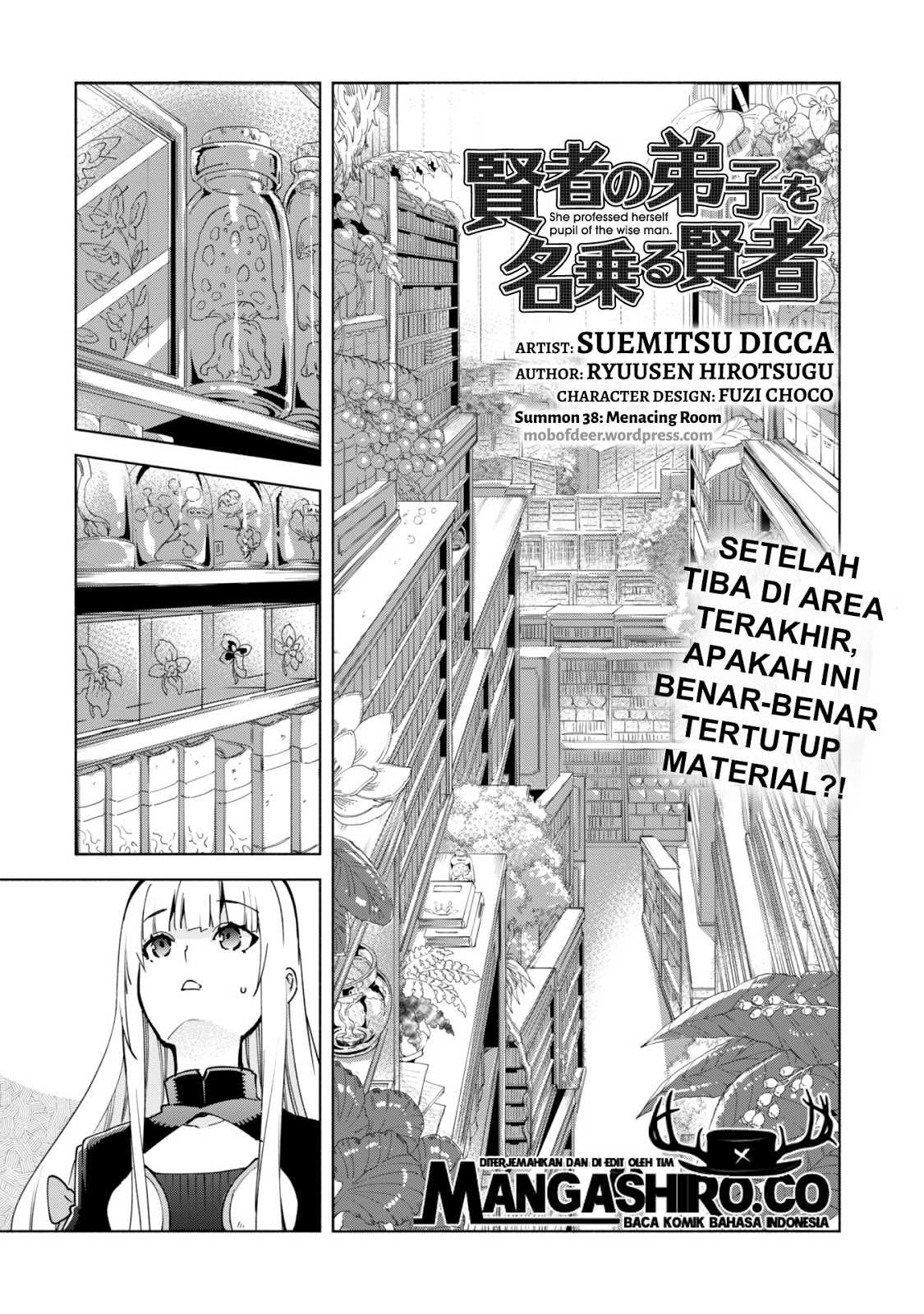 Kenja no Deshi wo Nanoru Kenja The Comic chapter 38