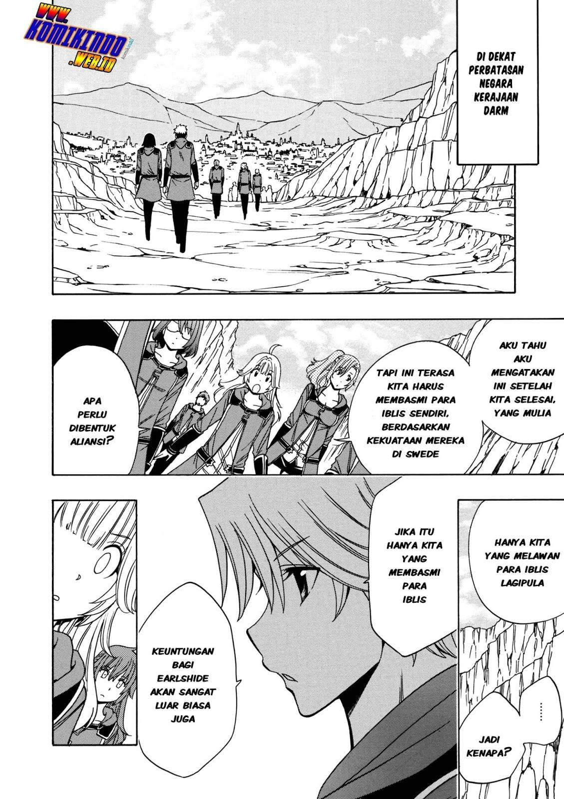 Kenja no Mago Chapter 22.2 Bahasa Indonesia