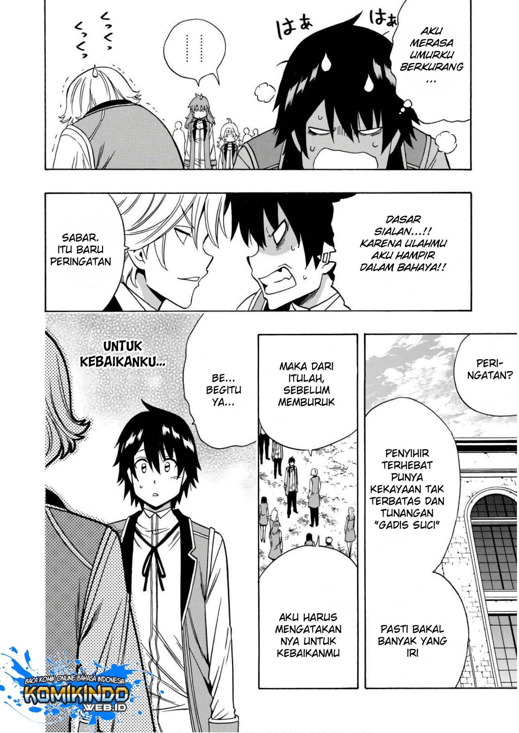 Kenja no Mago Chapter 37 Bahasa Indonesia