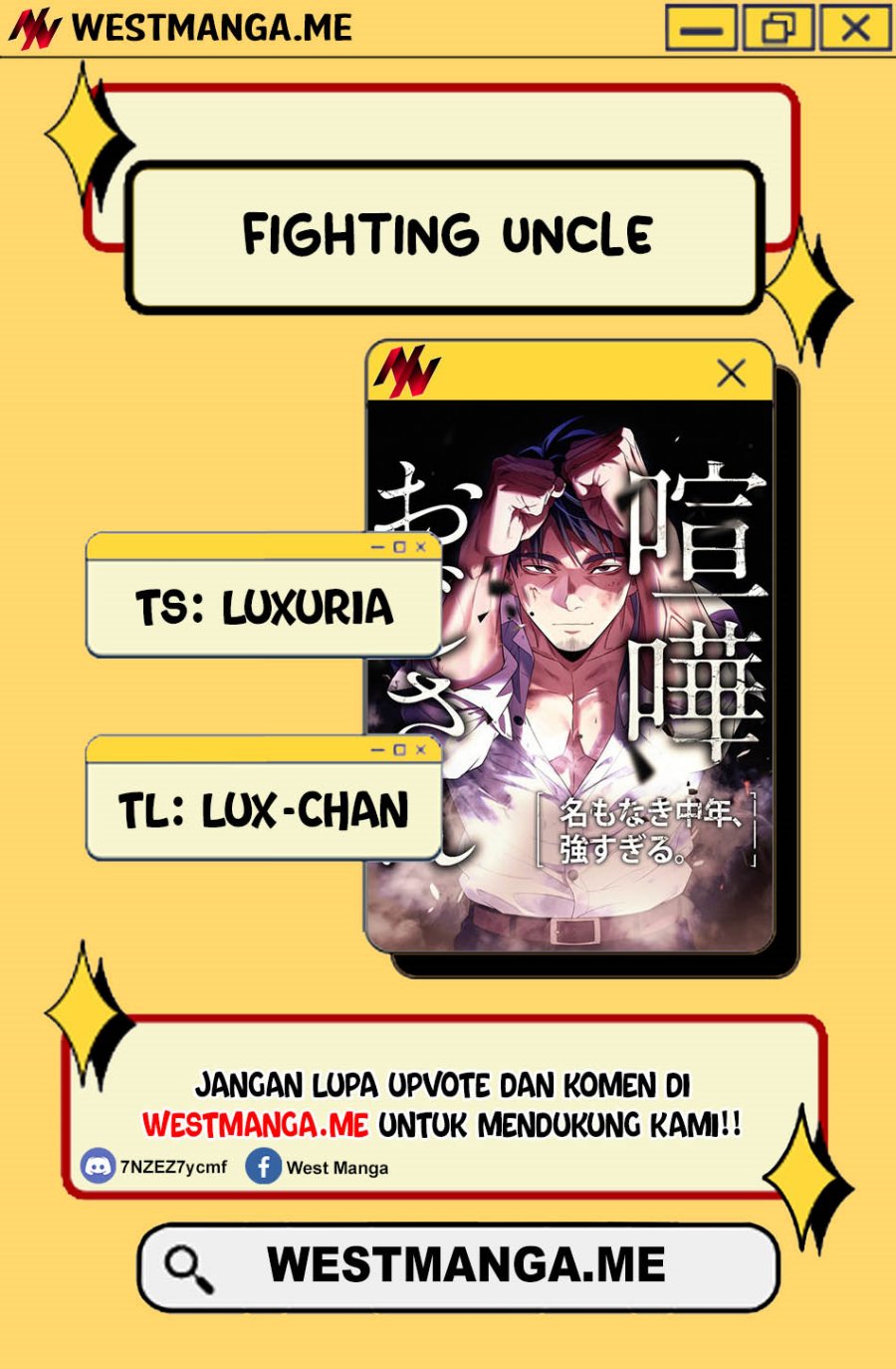 Kenka Oji-san – Namo Naki Chuunen, Tsuyo Sugiru (Fighting Uncle) Chapter 03 Bahasa Indonesia