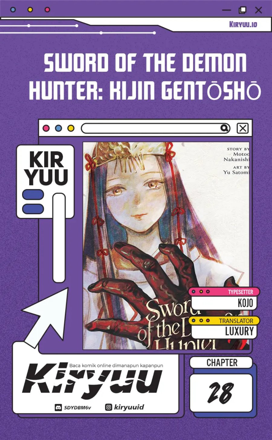 Kijin Gentoushou Chapter 28 Bahasa Indonesia