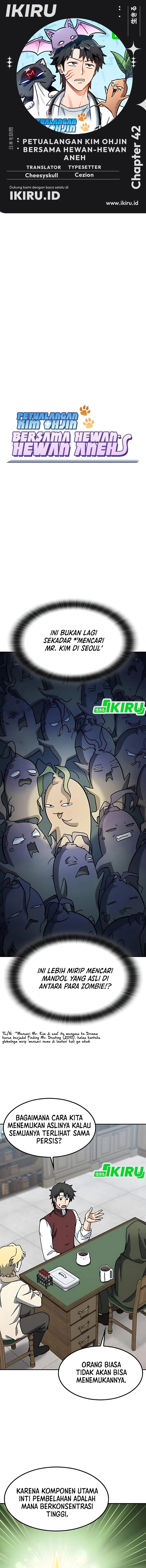 Kim Ohjin’s Adventures With Strange Animals Chapter 42 Bahasa Indonesia