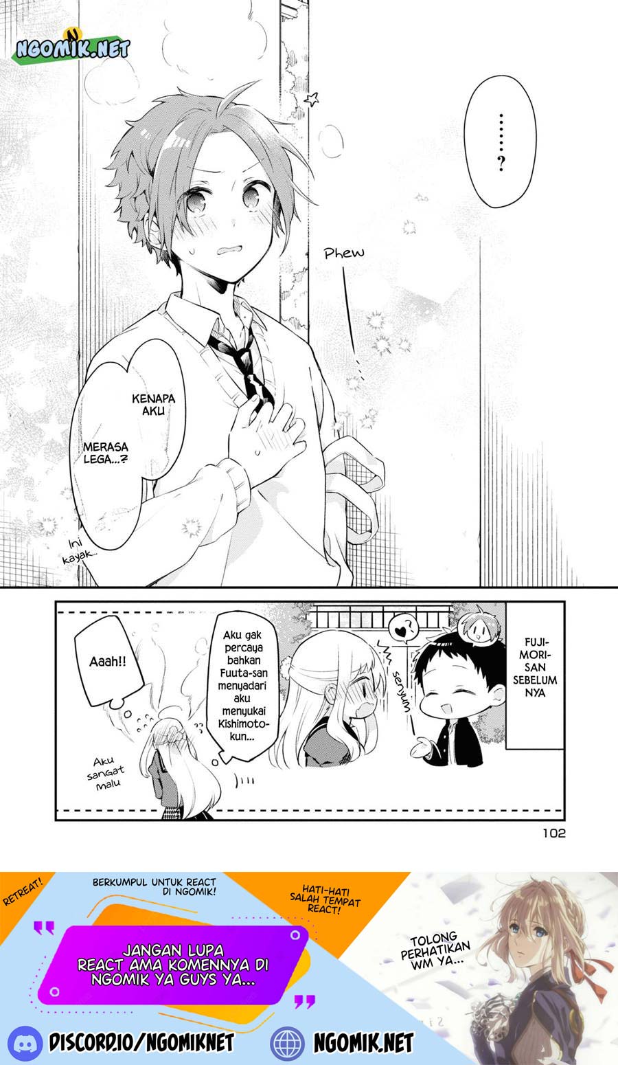 Kimi no Yokogao shika Mirenai chapter 9