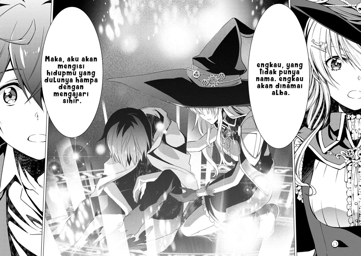 Kimi wa Shinenai Hai Kaburi no Majo Chapter 01.1 Bahasa Indonesia