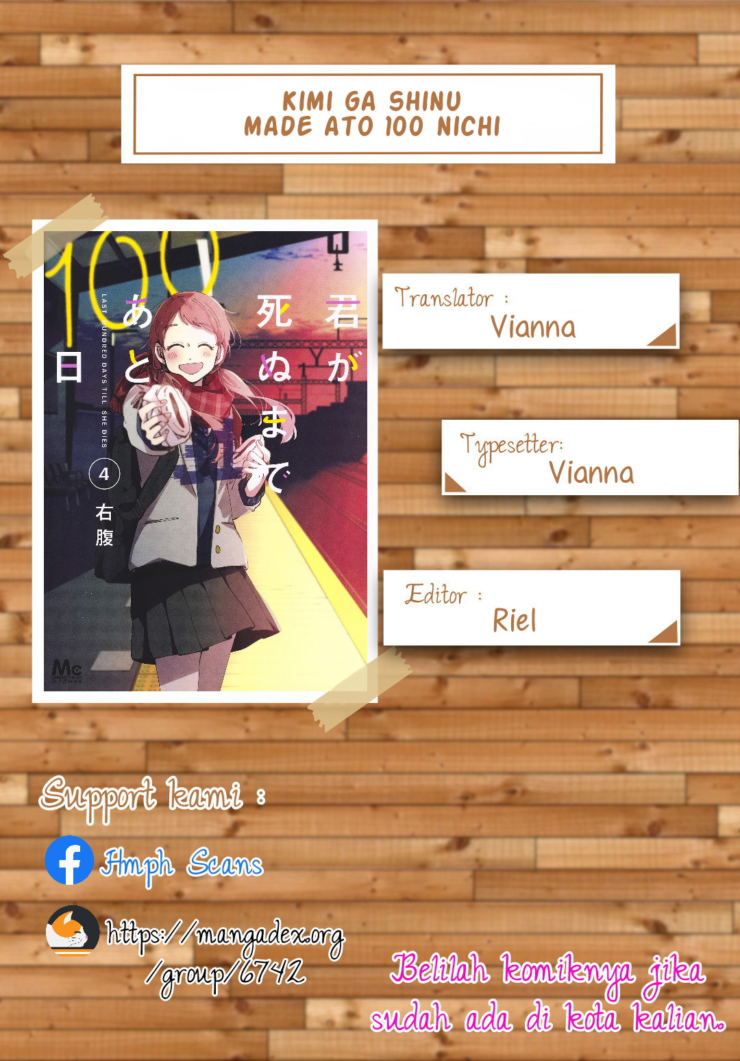 Kimi ga Shinu Made Ato 100 Nichi chapter 6