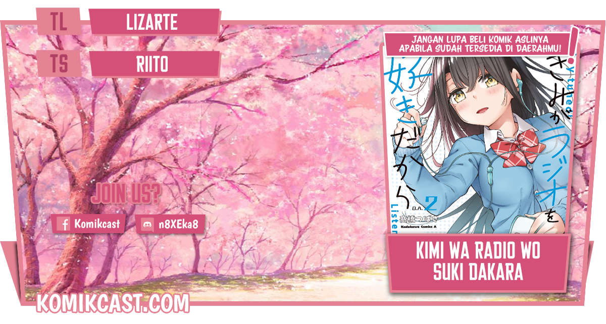 Kimi ga Radio wo Suki dakara Chapter 10 Bahasa Indonesia