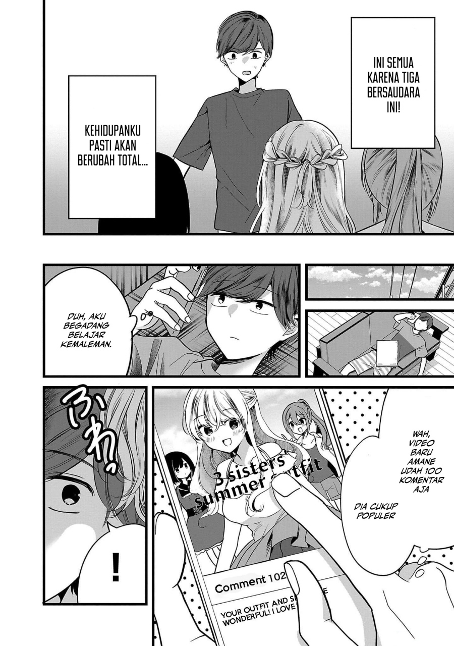 Kimi ni Koisuru Sanshimai chapter 2