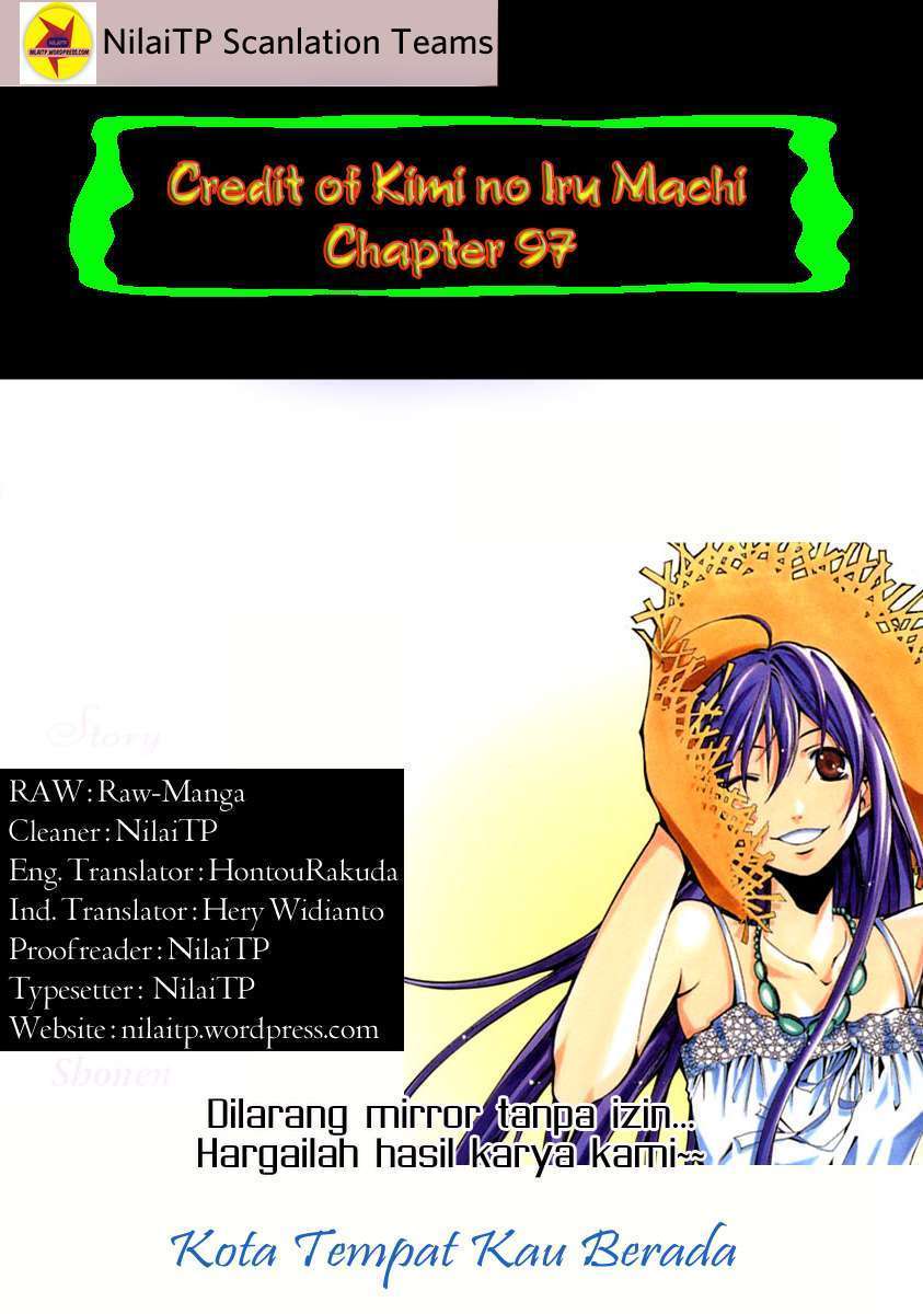 Kimi no Iru Machi chapter 97