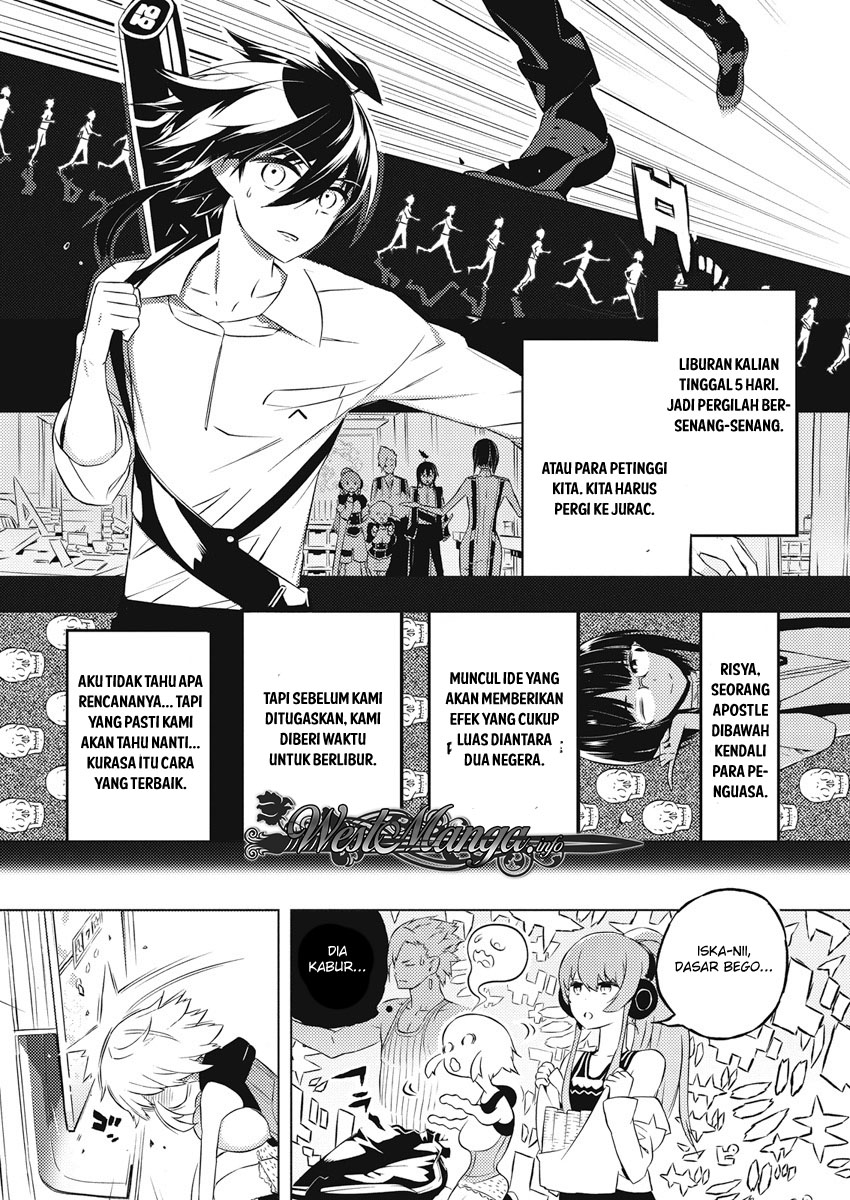 Kimi to Boku no Saigo no Senjou, Aruiwa Sekai ga Hajimaru Seisen Chapter 14 Bahasa Indonesia