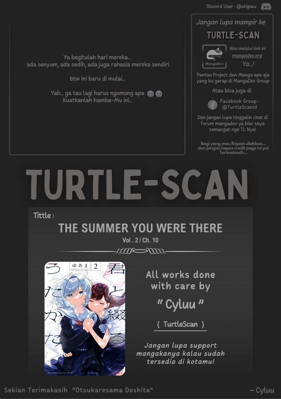 Kimi to Tsuzuru Utakata Chapter 10 Bahasa Indonesia