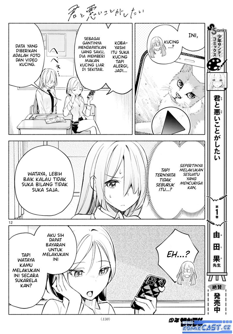 Kimi to Warui Koto ga Shitai Chapter 23 Bahasa Indonesia