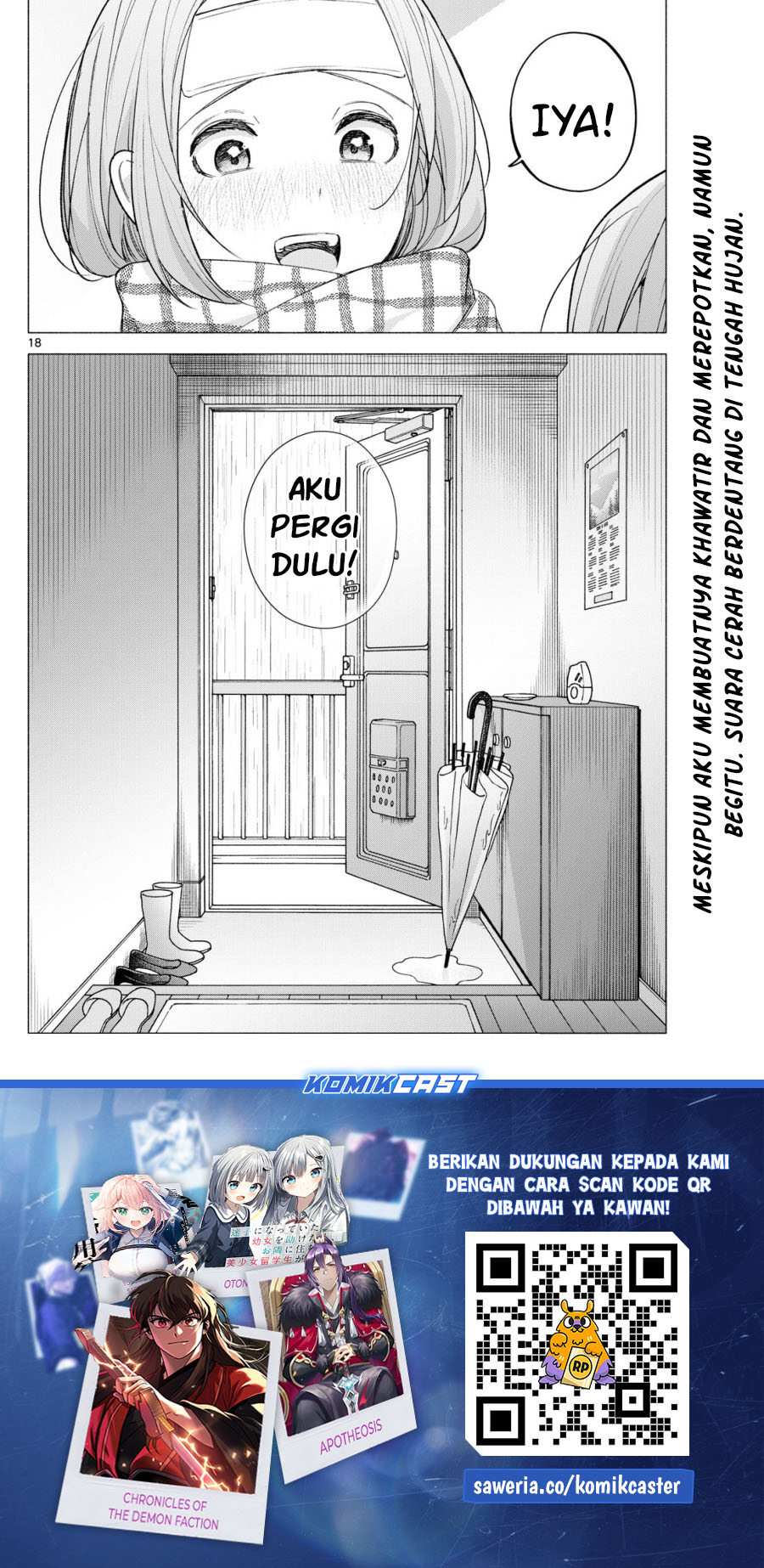 Kimi to Warui Koto ga Shitai Chapter 58 Bahasa Indonesia