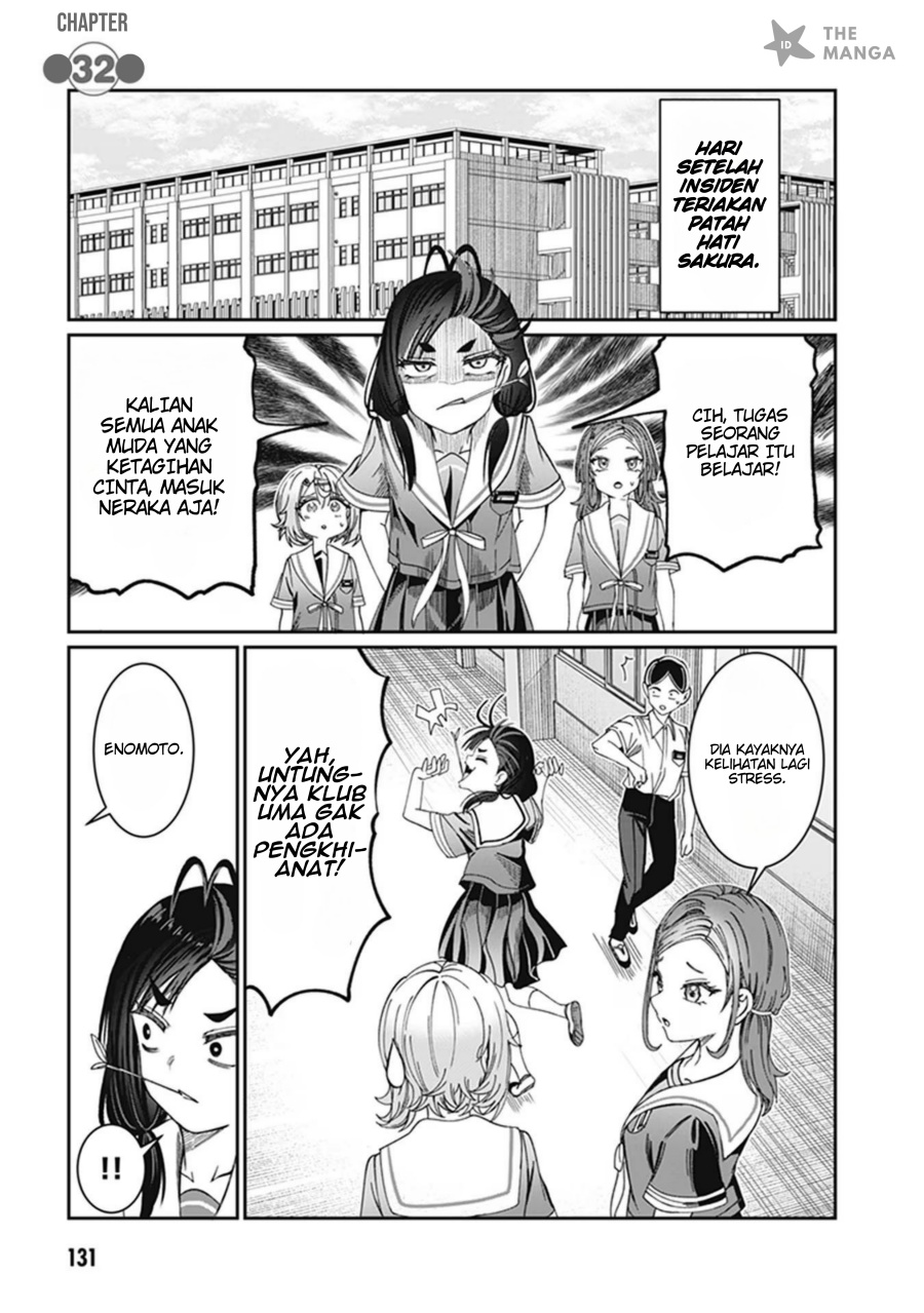Kimi wa Yakamashi Tojite yo Kuchi wo! Chapter 32 + Extra Bahasa Indonesia
