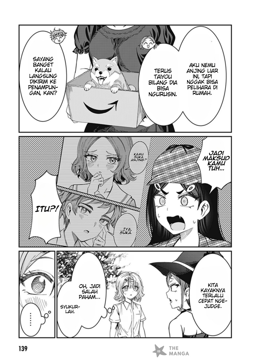 Kimi wa Yakamashi Tojite yo Kuchi wo! Chapter 32 + Extra Bahasa Indonesia