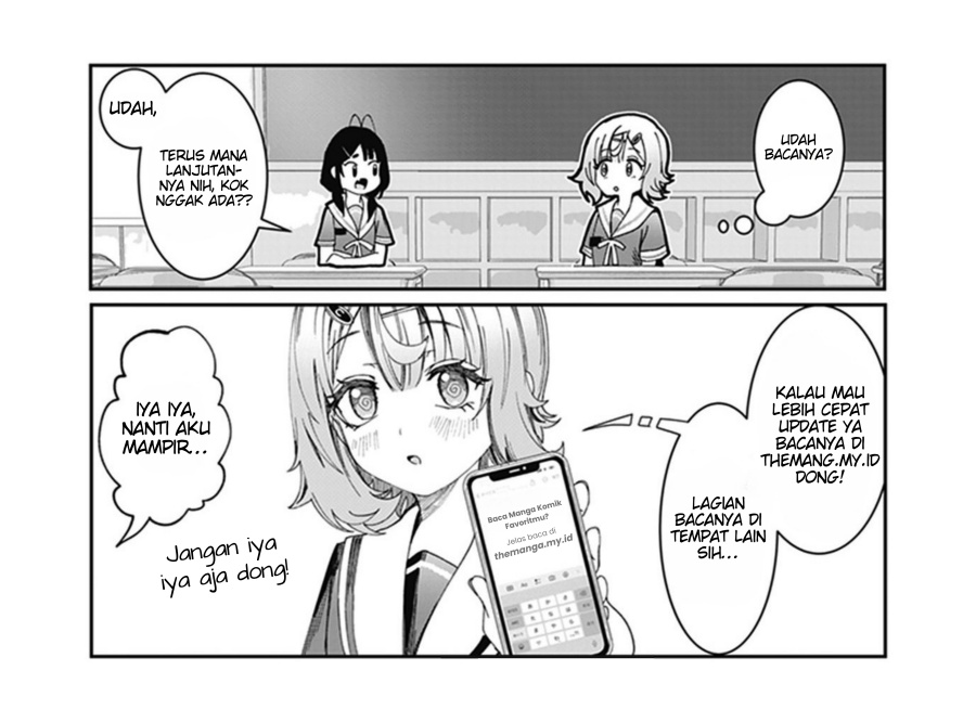 Kimi wa Yakamashi Tojite yo Kuchi wo! Chapter 32 + Extra Bahasa Indonesia
