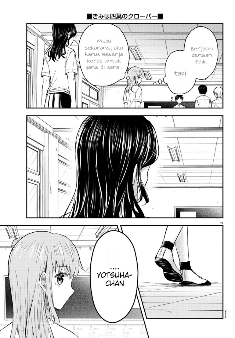 Kimi wa Yotsuba no Clover Chapter 49 Bahasa Indonesia