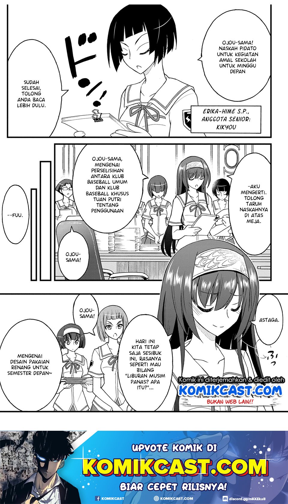 Kin no Kanojo Gin no Kanojo Chapter 22 Bahasa Indonesia