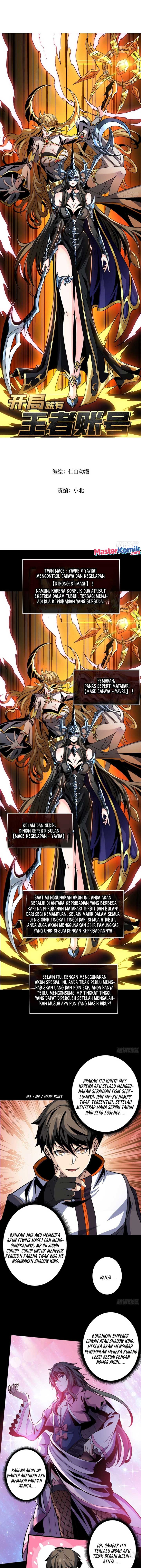 King Account At The Start (It Starts With a Kingpin Account) Chapter 180 Bahasa Indonesia