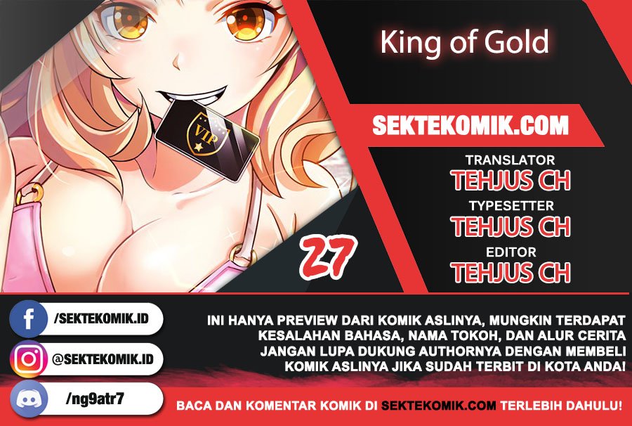 King of Gold Chapter 13 Bahasa Indonesia