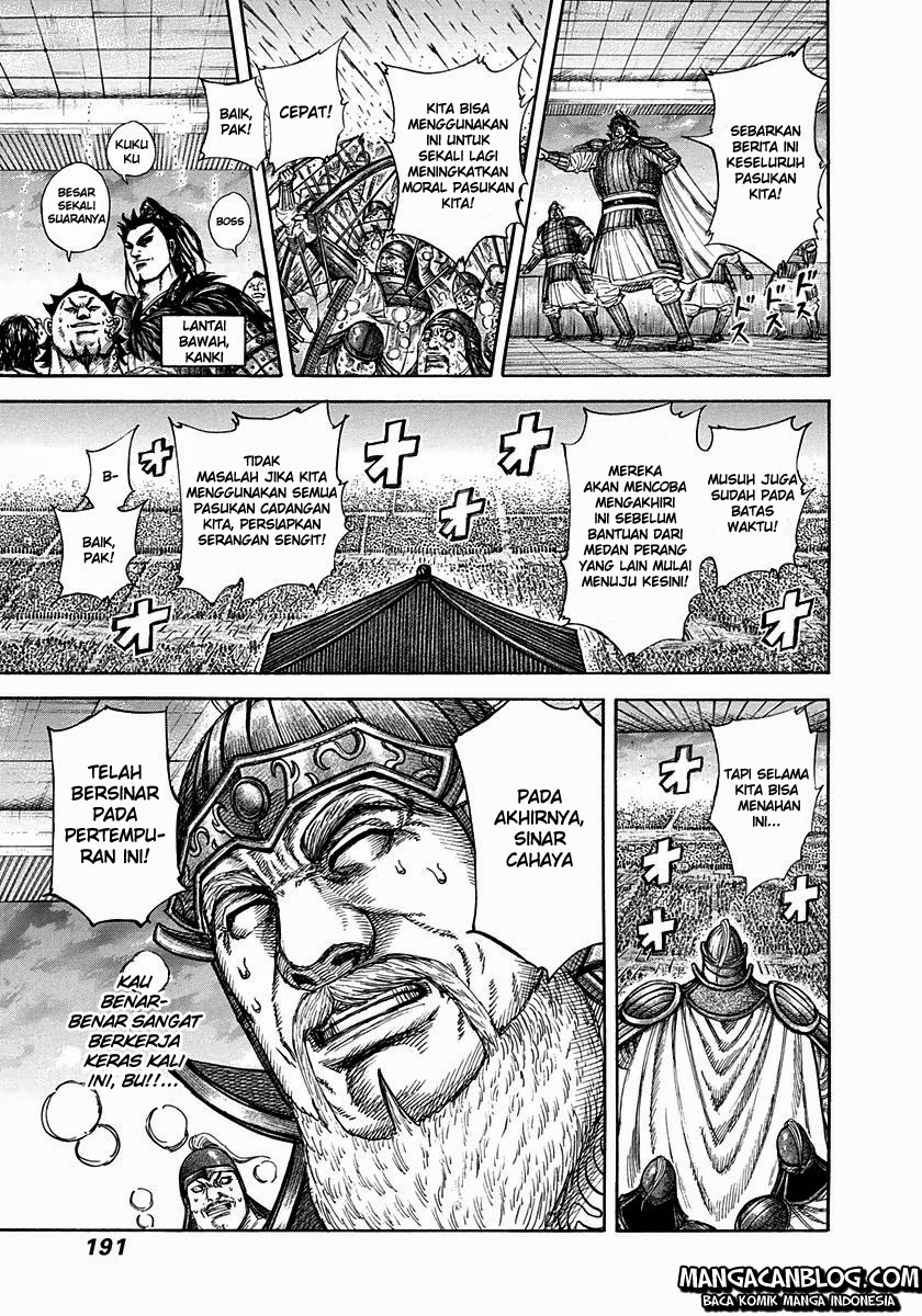 Kingdom Chapter 316 Bahasa Indonesia