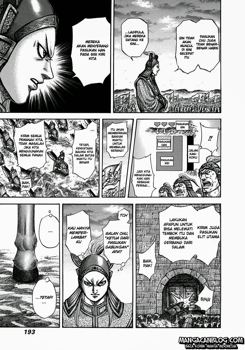 Kingdom Chapter 316 Bahasa Indonesia