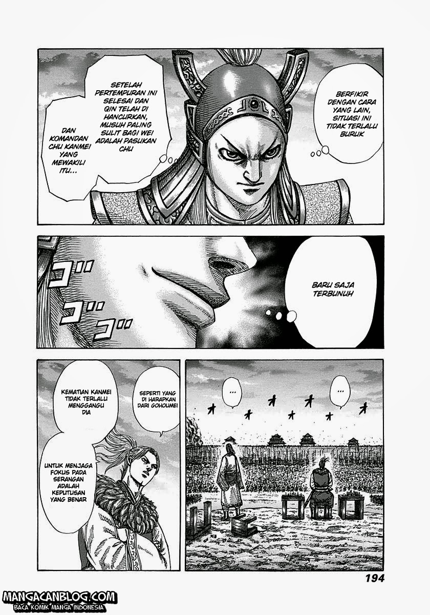 Kingdom Chapter 316 Bahasa Indonesia
