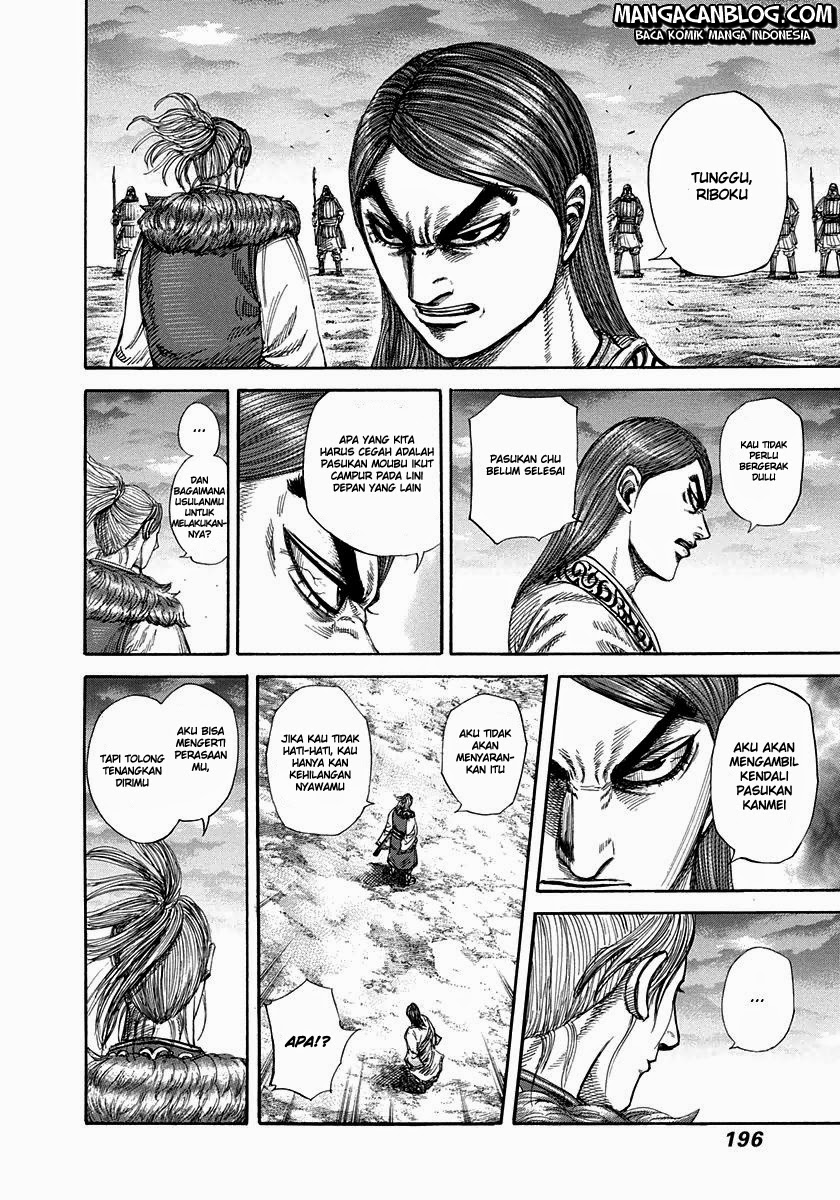 Kingdom Chapter 316 Bahasa Indonesia