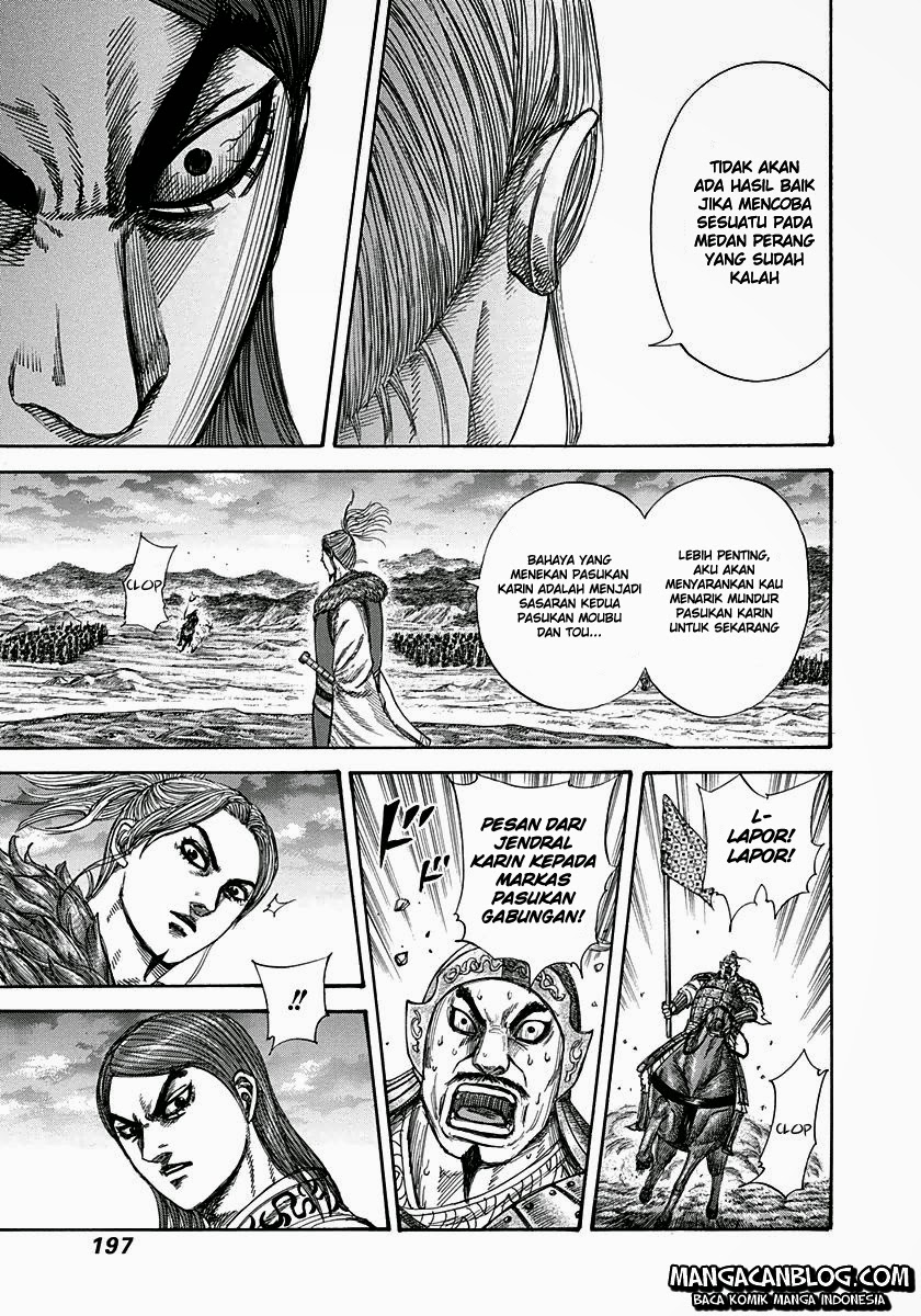 Kingdom Chapter 316 Bahasa Indonesia