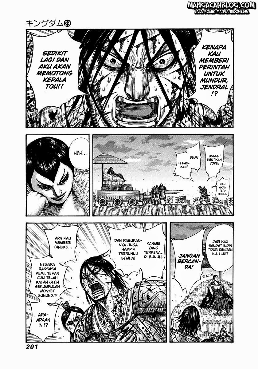 Kingdom Chapter 316 Bahasa Indonesia