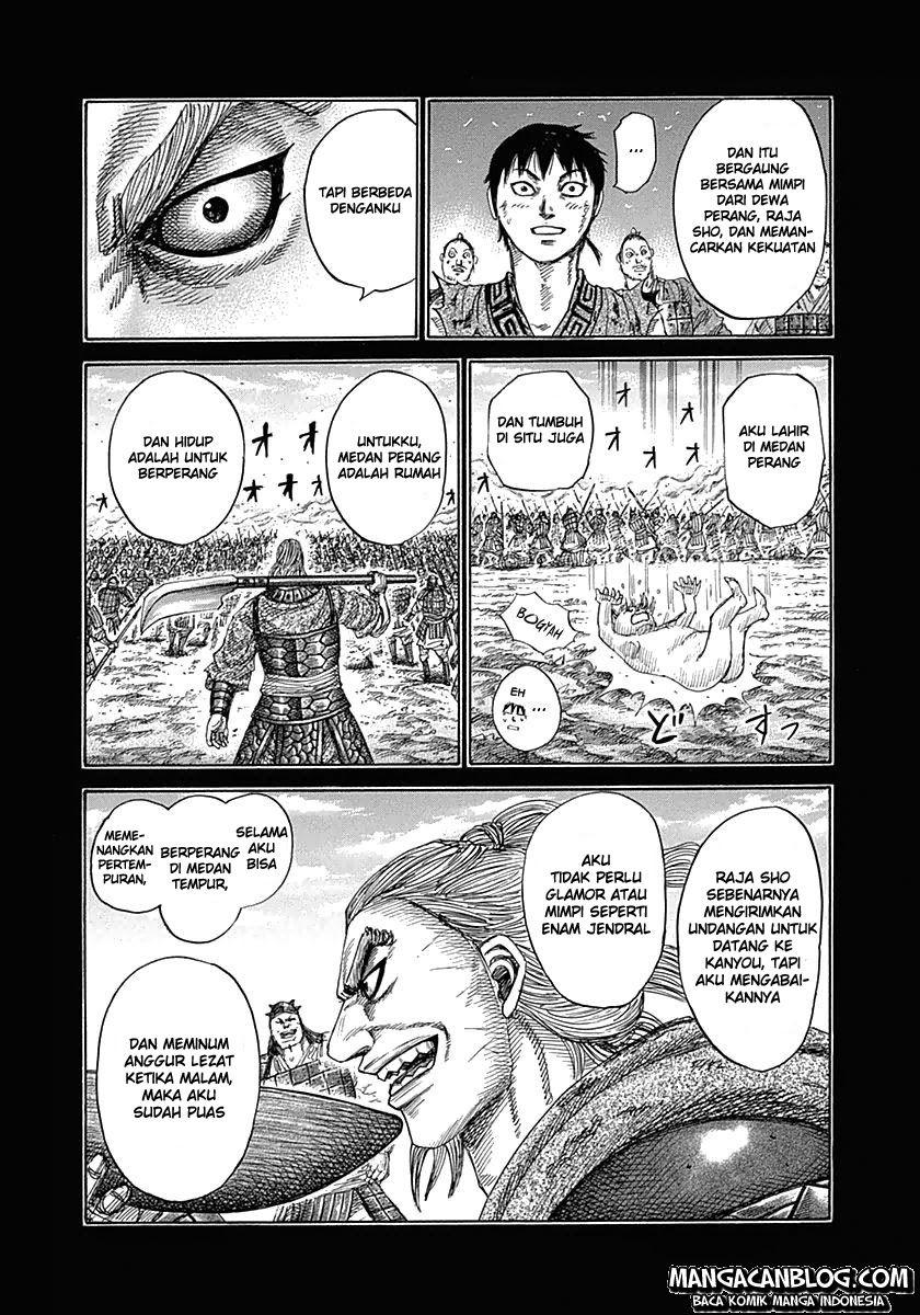 Kingdom Chapter 326 Bahasa Indonesia