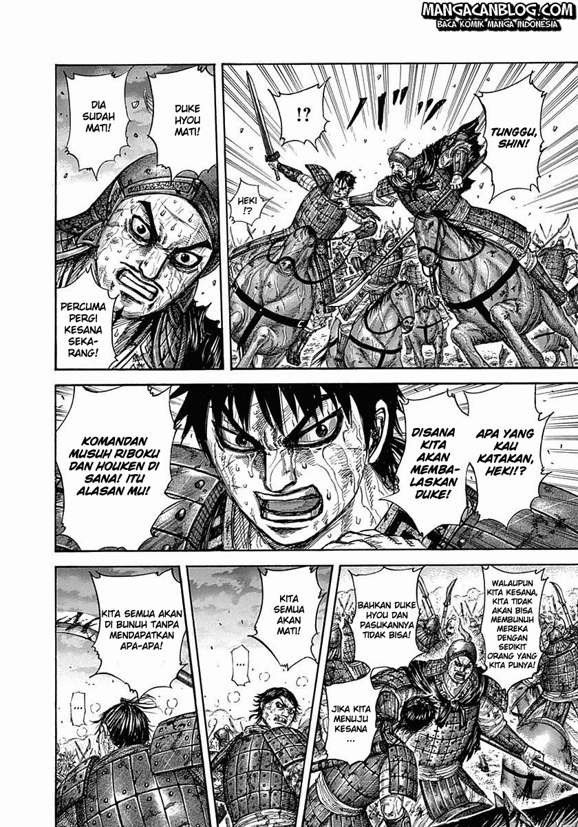 Kingdom Chapter 326 Bahasa Indonesia