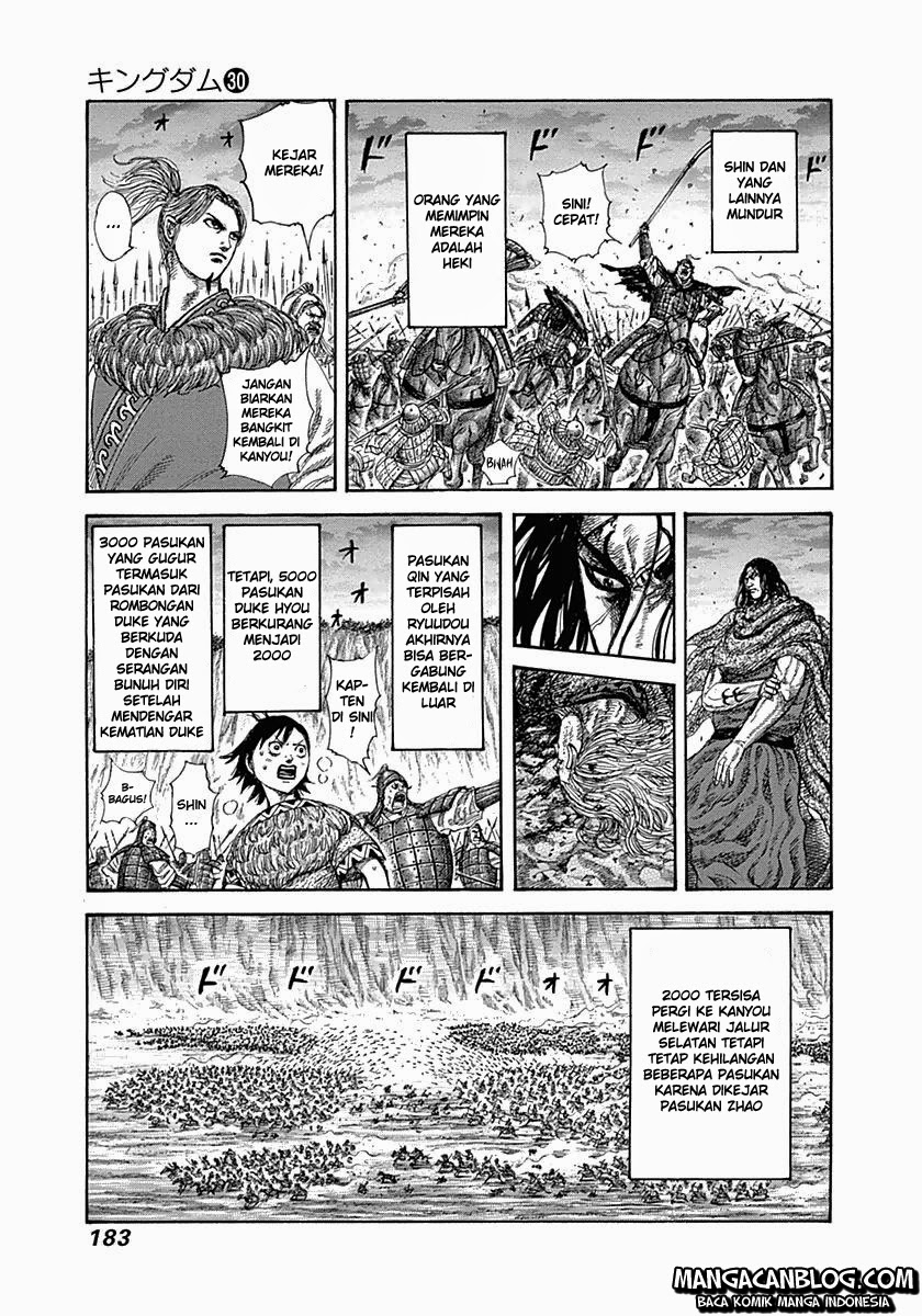 Kingdom Chapter 326 Bahasa Indonesia