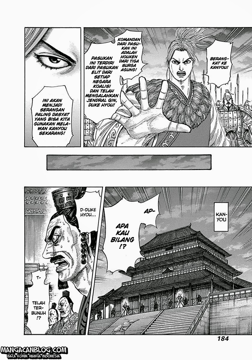 Kingdom Chapter 326 Bahasa Indonesia