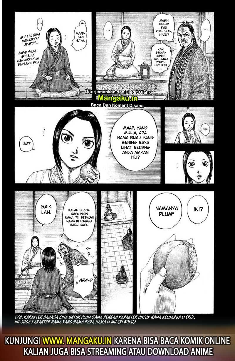 Kingdom Chapter 641 Bahasa Indonesia
