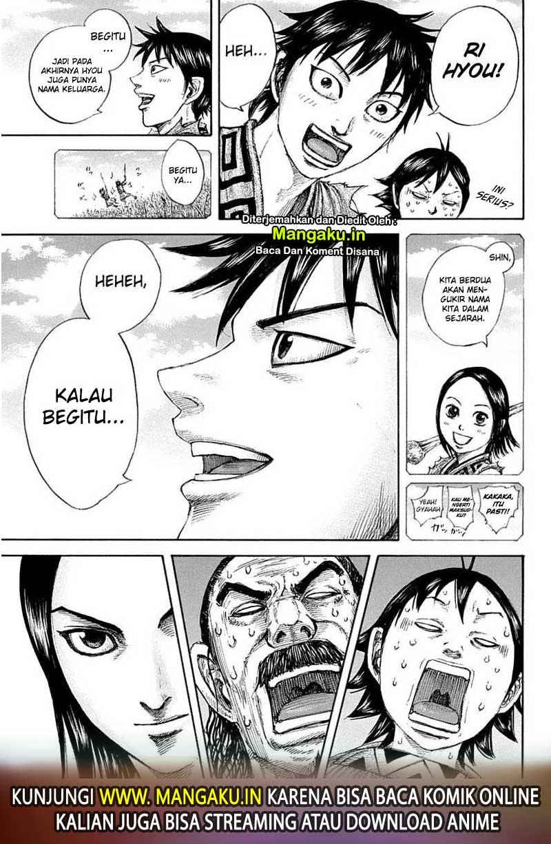 Kingdom Chapter 641 Bahasa Indonesia