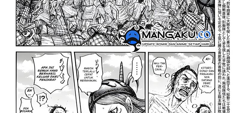 Kingdom Chapter 797 Bahasa Indonesia