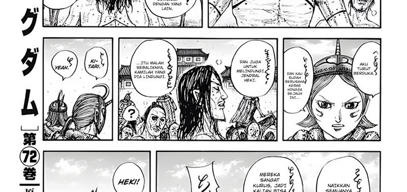 Kingdom Chapter 797 Bahasa Indonesia