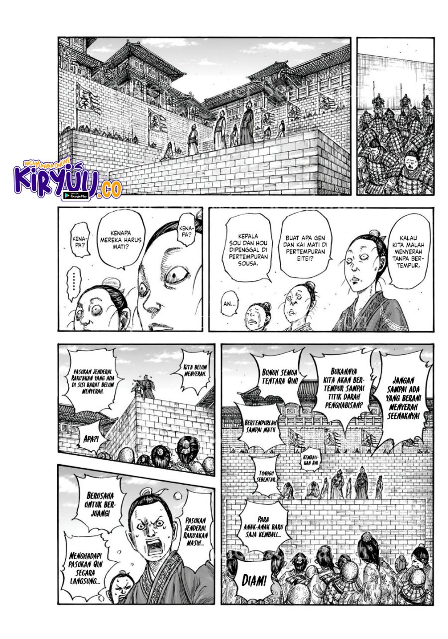 Kingdom Chapter 839 Bahasa Indonesia