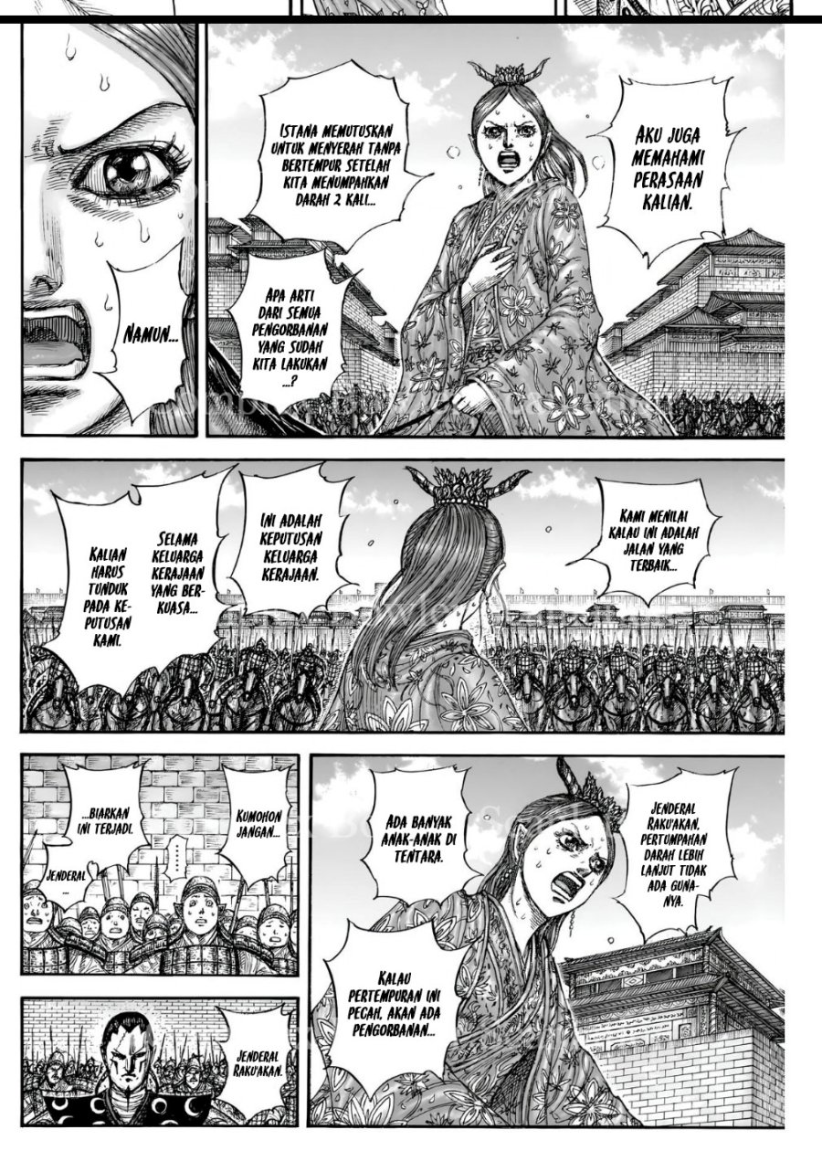 Kingdom Chapter 839 Bahasa Indonesia