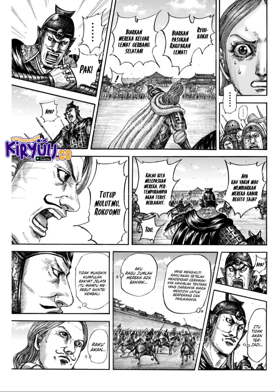 Kingdom Chapter 839 Bahasa Indonesia