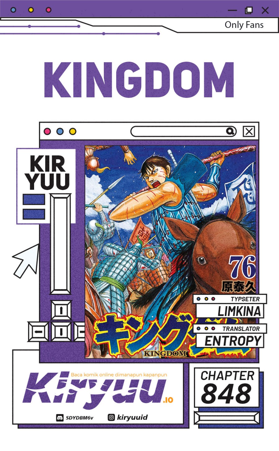 Dilarang COPAS - situs resmi www.mangacanblog.com - Komik kingdom 848 - chapter 848 849 Indonesia kingdom 848 - chapter 848 Terbaru 0|Baca Manga Komik Indonesia|Mangacan